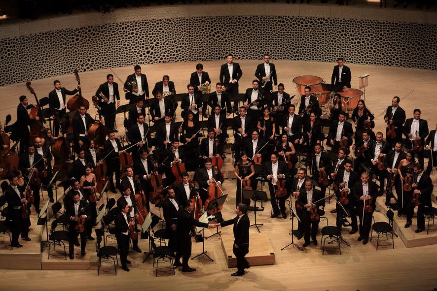 Elbphilharmonie Hamburg / Orquesta Sinfonica Simon Bolivar de Venezuela © Patrik Klein