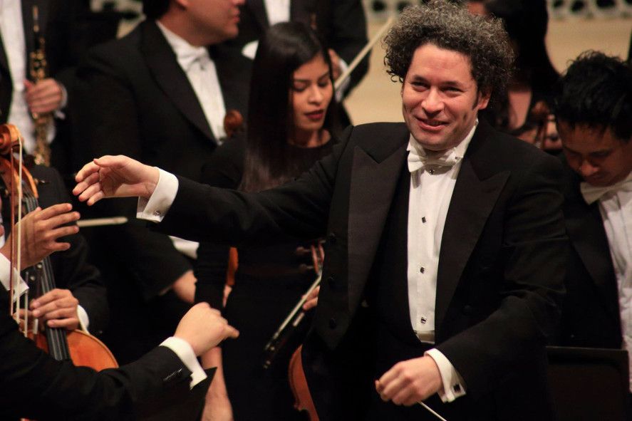 Elbphilharmonie Hamburg / Gustavo Dudamel © Patrik Klein