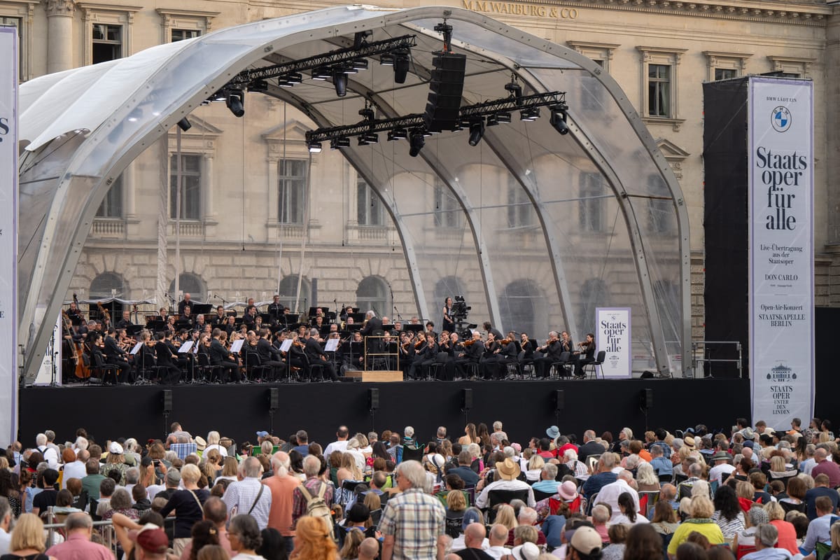 Berlin, Staatsoper Unter den Linden, STAATSOPER FÜR ALLE -  12.-13 Juli auf dem Bebelpatz, IOCO Aktuell