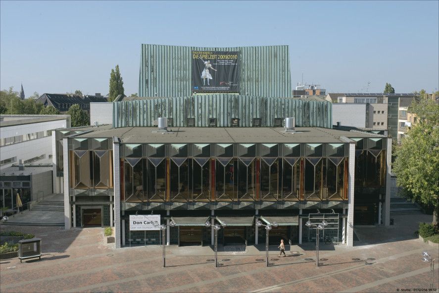 Krefeld, Theater Krefeld Mönchengladbach, Vorstellungsbetrieb eingestellt bis 19. April 2020