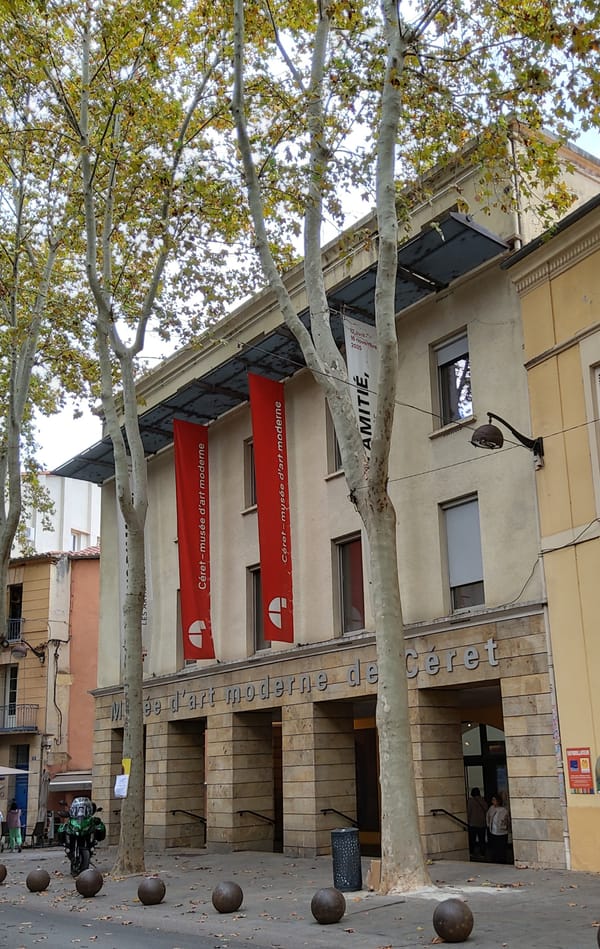 Céret (in Südfrankreich), Ausstellungsbesuch im Musée d'Art moderne de Céret, IOCO
