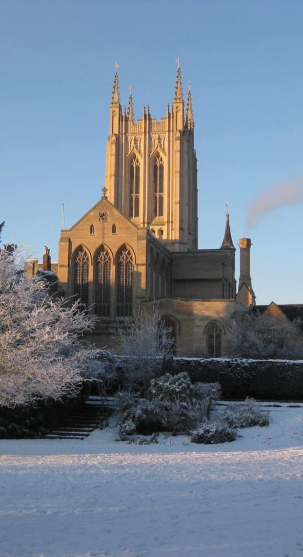 Bury St Edmunds, St Edmundsbury Cathedral, 2021 New Year greetings - Johann Sebastian Bach, IOCO Aktuell,