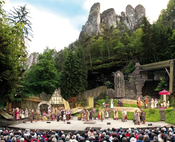 Rathen, Felsenbühne Rathen, Der Freischütz - Carl Maria von Weber, Ab 02.08.2018