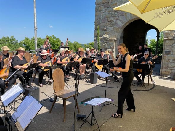 Weinheim, Burg Wachenburg, DIE MANDOLINE - Instrument des Jahres 2023, IOCO Aktuell, 05.07.2023