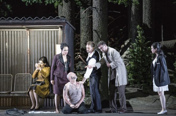 Opéra National de Paris - Bastille / DON GIOVANNI hier Szenefoto © Bernd Uhlig