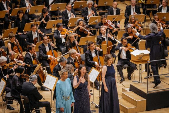 Kulturpalast Dresden, DAS RHEINGOLD historisch hier Ensemble und Orchester © Oliver Killig