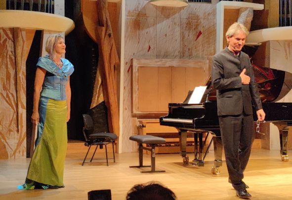 Cité de la Musique, Paris / Liederabend hier Marlis Petersen, Sopran, Stephan Matthias Lademann © Peter Michael Peters